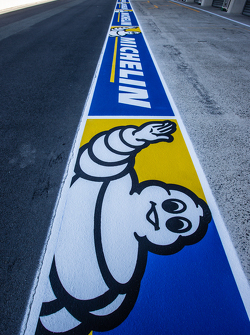 Michelin pitstraatadvertentie
