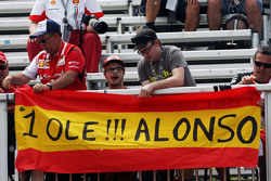 Des fans de Fernando Alonso, McLaren