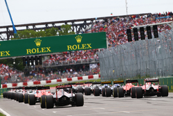 Max Verstappen, Scuderia Toro Rosso STR10, beim Start