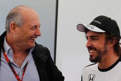 Ron Dennis e Fernando Alonso, McLaren Honda