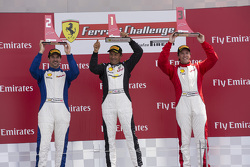 458TPAM Podio: Vincitore della gara #8 Ferrari of Fort Lauderdale Ferrari 458, secondo posto #13 Fer