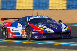 #72 SMP Racing Ferrari 458 GTE: Andrea Bertolini, Viktor Shaitar, Alexey Basov