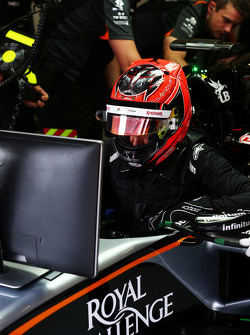Esteban Ocon, Sahara Force India F1 VJM08 testrijder