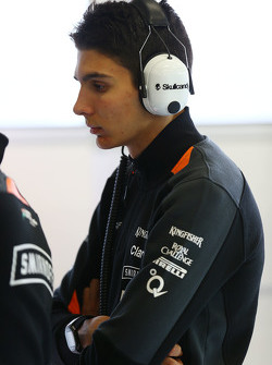 Esteban Ocon, Sahara Force India F1 Team testrijder