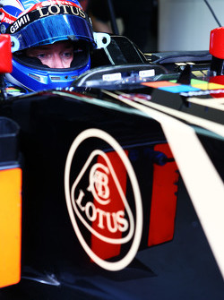 Jolyon Palmer, pilote d'essais et de réserve Lotus F1 E23