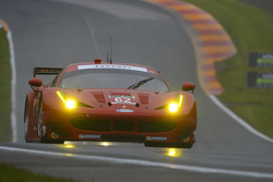 #62 Risi Competizione Ferrari F458: Pierre Kaffer, Giancarlo Fisichella, Olivier Beretta