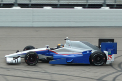 Matthew Brabham tests an Andretti Autosport IndyCar