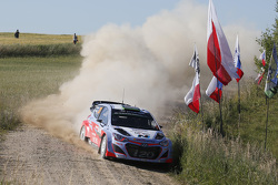 Hayden Paddon et John Kennard, Hyundai i20 WRC, Hyundai Motorsport