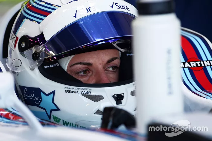 Susie Wolff, piloto de desenvolvimento Williams FW37