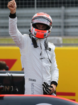 Jenson Button, McLaren sur la grille