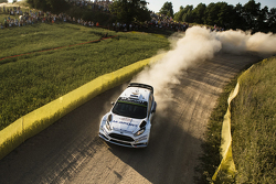 Ott Tanak et Molder Raigo, M-Sport Ford Fiesta WRC