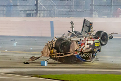 Austin Dillon, Richard Childress Racing Chevrolet y su choque al final de la carrera