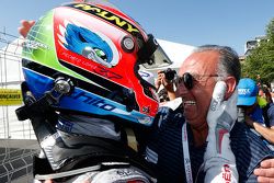 El ganador de la pole, José María López, Citroën C-Elysée WTCC, Citroën World Touring Car team