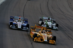 Ryan Hunter-Reay, Justin Wilson e Carlos Munoz, Andretti Autosport Hondas