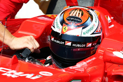 Кими Райкконен, Ferrari SF15-T с наклейкой в память о Жюле Бьянки
