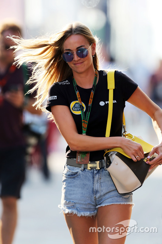 Carmen Jorda, pilota collaudatrice Lotus F1 team