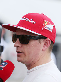 Kimi Raikkonen, Ferrari avec les médias