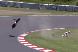 Chute spectaculaire de Casey Stoner