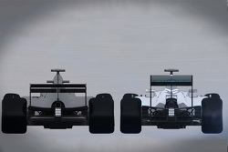 Comparación del actual auto de F1 2015 con el del 2017