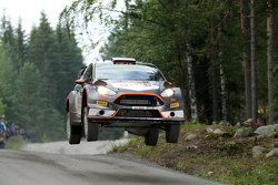 Robert Kubica et Maciek Szczepaniak, Ford Fiesta WRC