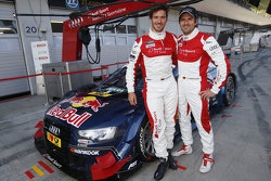 Mattias Ekström, Audi Sport Team Abt Sportsline, Audi A5 DTM and Felix Neureuther