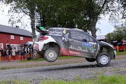 Mads Ostberg et Jonas Andersson, Citroën DS3 WRC, Citroën World Rally Team