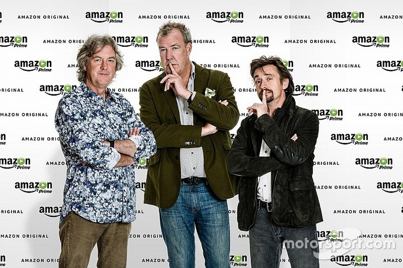 Тріо Джеремі Кларксон, Річард Хаммонд і Джеймс Майм на Amazon