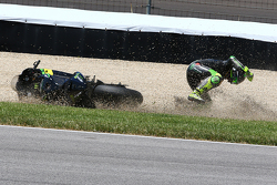 Accident pour Pol Espargaro, Monster Yamaha Tech 3