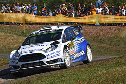 Ott Tanak et Molder Raigo, M-Sport Ford Fiesta WRC