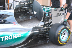La Mercedes de Nico Rosberg