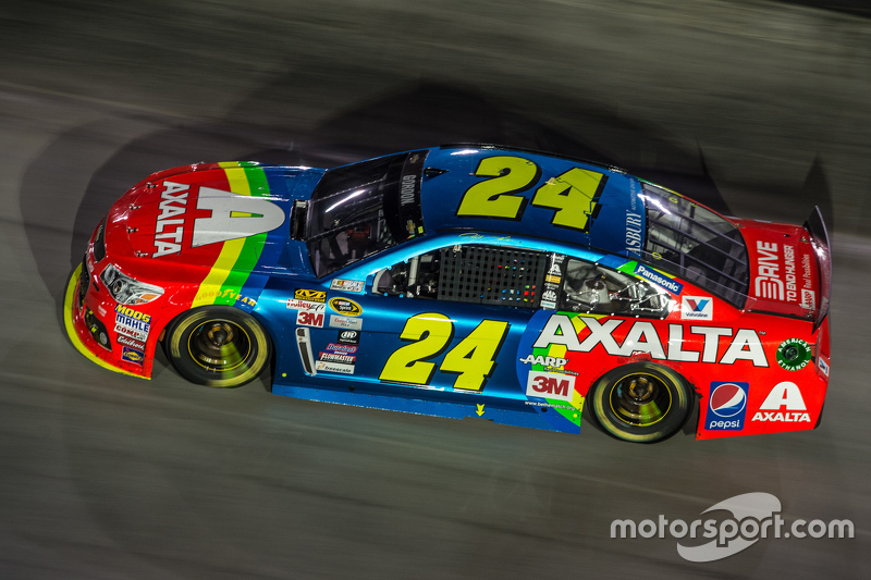 Jeff Gordon und die Retro-Lackierung