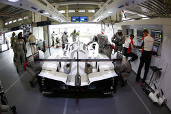 La zone du Porsche Team