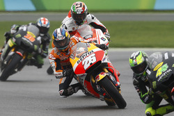 Pol Espargaro, Tech 3 Yamaha y Dani Pedrosa, Repsol Honda Team con Danilo Petrucci, Pramac Racing Du
