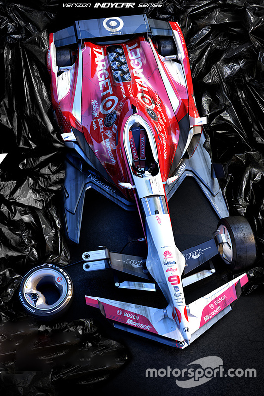 Possível design para os carros da Indy em 2035, de Wekoworks em www.wekoworks.com