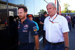 Christian Horner, Red Bull Racing Team com Dr Helmut Marko, Red Bull Motorsport