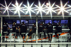 Пит-уолл Sahara Force India F1 Team