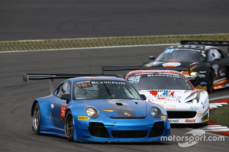 #56 Attempto Racing Porsche 997 GT3 R : Jürgen Häring, Dimitrios Konstantinou, Frank Schmickler