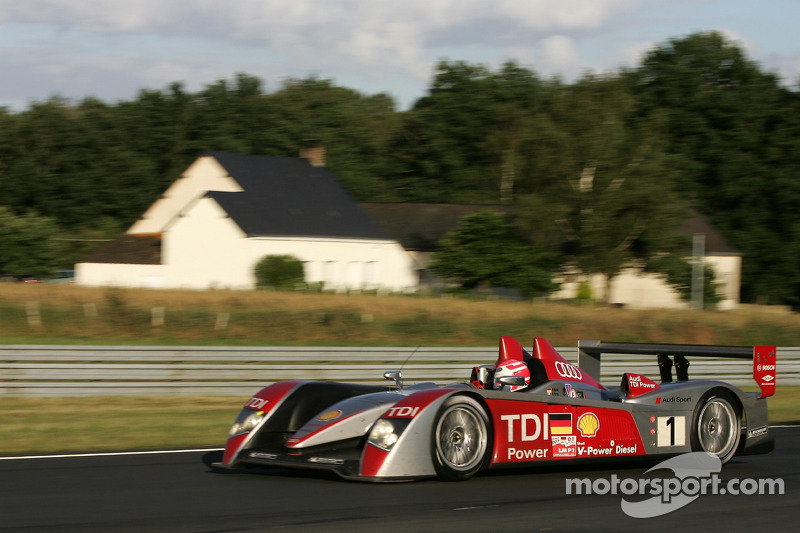 #1 Audi Sport North America Audi R10: Marco Werner, Frank Biela, Emanuele Pirro