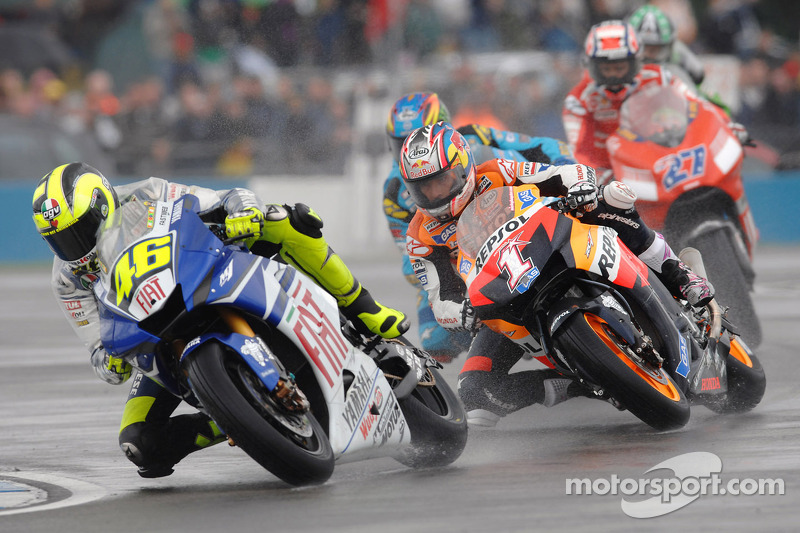 Valentino Rossi et Nicky Hayden