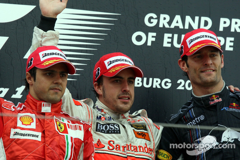 2007 - Podio en el GP de Europa