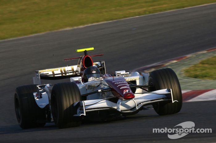 Force India F8-VII-B (2007) de test