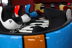 Poltronas personalizadas no Speedland