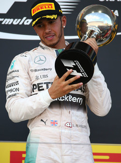 Vencedor Lewis Hamilton, Mercedes AMG F1 Team