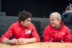Lance Stroll, Prema Powerteam et Felix Rosenqvist, Prema Powerteam