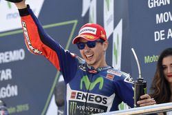 Le vainqueur Jorge Lorenzo, Yamaha Factory Racing