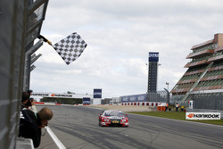 Miguel Molina, Audi Sport Team Abt, Audi RS 5 DTM, erzielt den Sieg