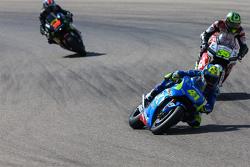 Aleix Espargaro, Team Suzuki MotoGP and Cal Crutchlow, Team LCR Honda and Bradley Smith, Tech 3 Yama