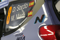 Daniel Sordo e Marc Marti, Hyundai i20 WRC, Hyundai Motorsport