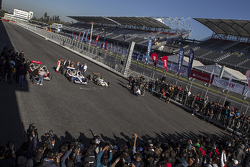 Inauguración del Autódromo Hermanos Rodríguez para el GP de Mexico