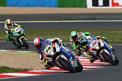 Randy de Puniet y Alex Lowes, VOLTCOM Crescent Suzuki